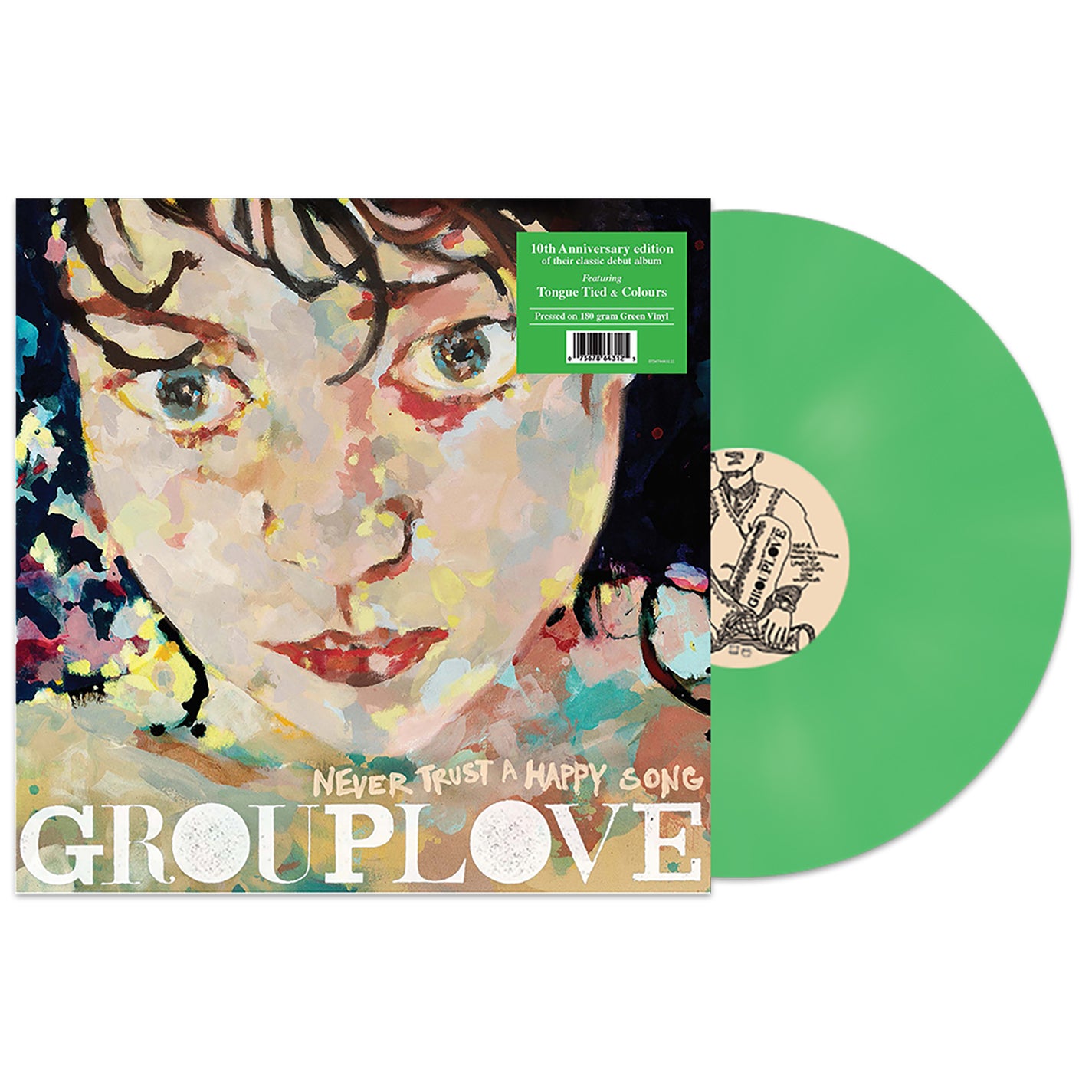 Never Trust A Happy Song (10 Year Anniversary Green Vinyl)