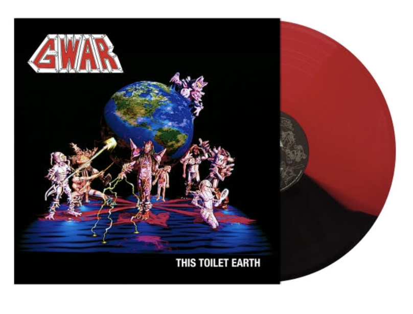This Toilet Earth (Red & Black Split Colored Vinyl)