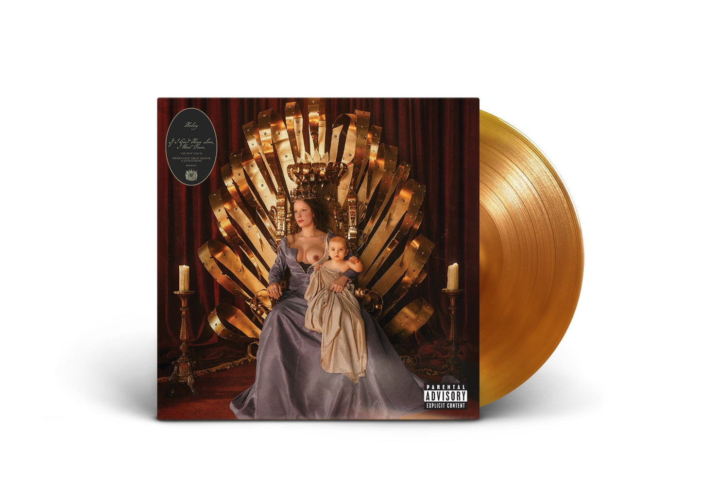 If I Can't Have Love, I Want Power - Halsey (Vinyl) (Indie Exclusive Limited Edition Clear Orange)