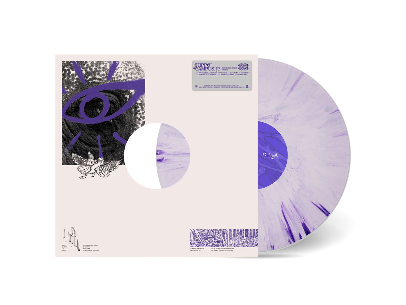 LP3 - Hippo Campus (Vinyl) (Indie Exclusive Limited Edition Opaque Purple Swirl)