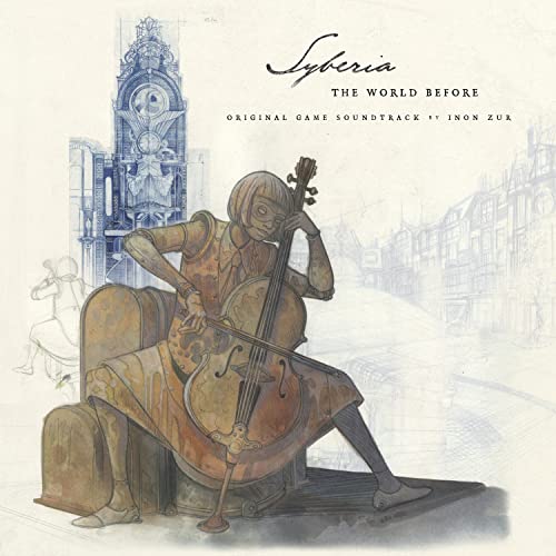 Syberia: The World Before (Original Game Soundtrack) - Inon Zur (2 Vinyl) (Clear Brown/Clear Aqua Galaxy)