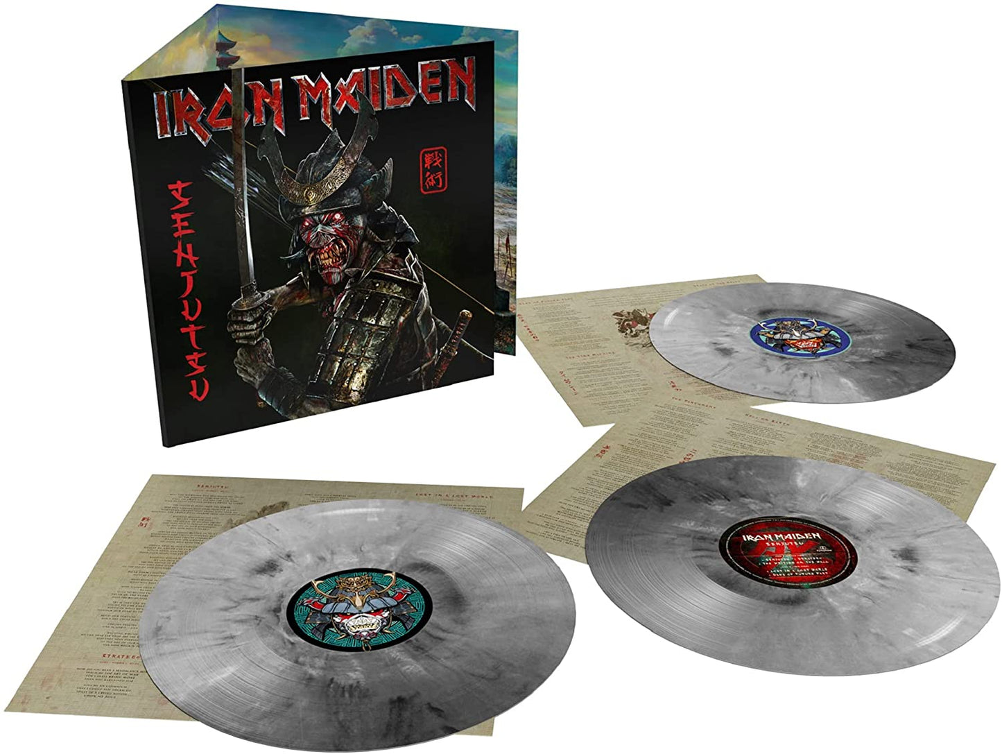 Senjutsu (Limited Edition, Silver & Black Marble Colored Vinyl) (3 Lp's)