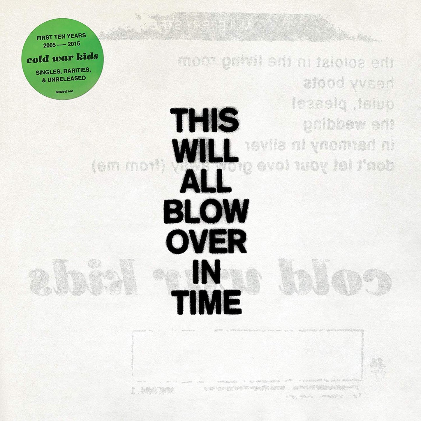 This Will All Blow Over In Time - Cold War Kids (2 Vinyl)