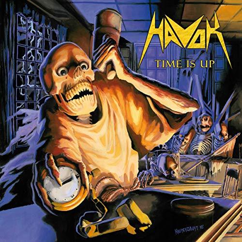 Time Is Up - Havok (Vinyl) (Black/Blue w/ White & Yellow Swirl)