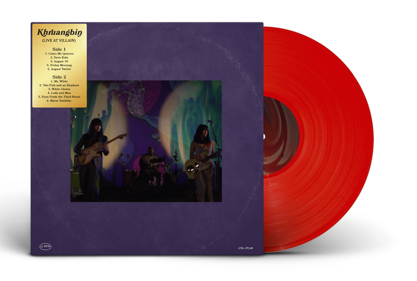 Live At Villain, Brooklyn, NY 2018 | Limited | Red Vinyl ** DIN