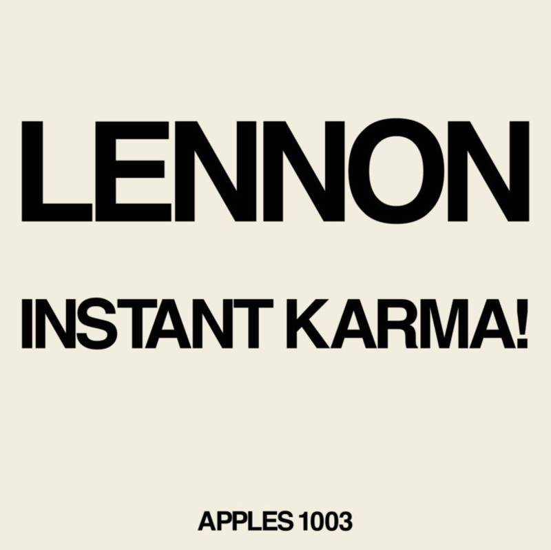 Instant Karma! (2020 Ultimate Mixes) - Lennon/Ono with the Plastic Ono Band (Vinyl) (RSD Drops Aug 2020)