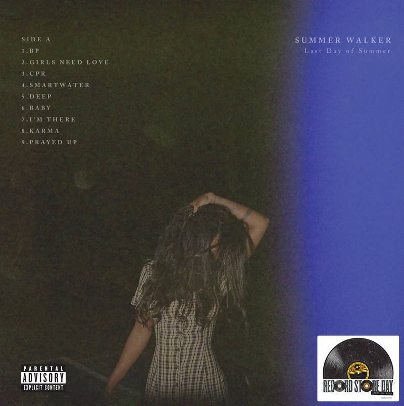 Last Day of Summer + Clear EP - Summer Walker (Vinyl) (RSD Drops Sep 2020)