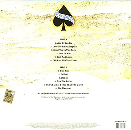 Ace Of Spades (Uk) - Motörhead (2 Vinyl)