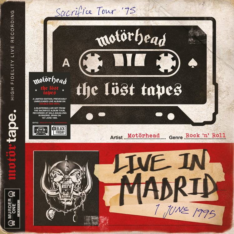 The Lost Tapes Vol.1 (Live In Madrid 1995) - Motörhead (Vinyl) (RSD Black Friday 2021)