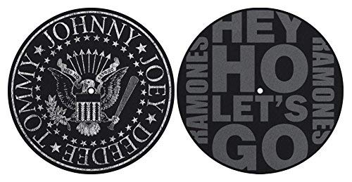Ramones Classic Seal / Hey Ho Slipmat/ Schallplattenspielerauflage