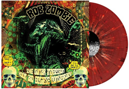 The Lunar Injection Kool Aid Eclipse Conspiracy - Rob Zombie (Vinyl) (Red w/ Black & White Splatter)