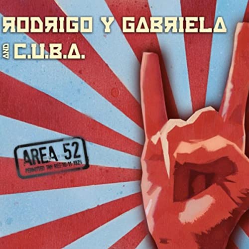 Area 52 - Rodrigo Y Gabriela (Vinyl) (Red/Blue Splatter)