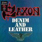 Denim And Leather - Saxon (Vinyl) (Indie Exclusive Limited Edition Red & Black Splatter)