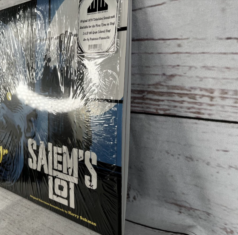 Salem's Lot | Original Soundtrack | 2 LP | Blue Yellow Black Swirl Pressing | VG+