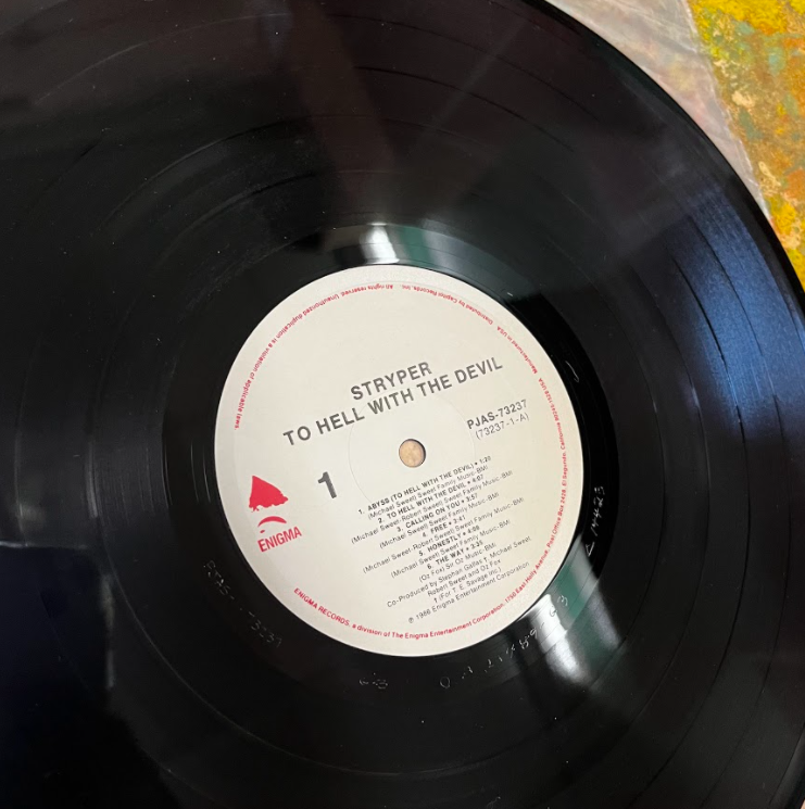 To Hell With The Devil | Autographed | Black Pressing | Used