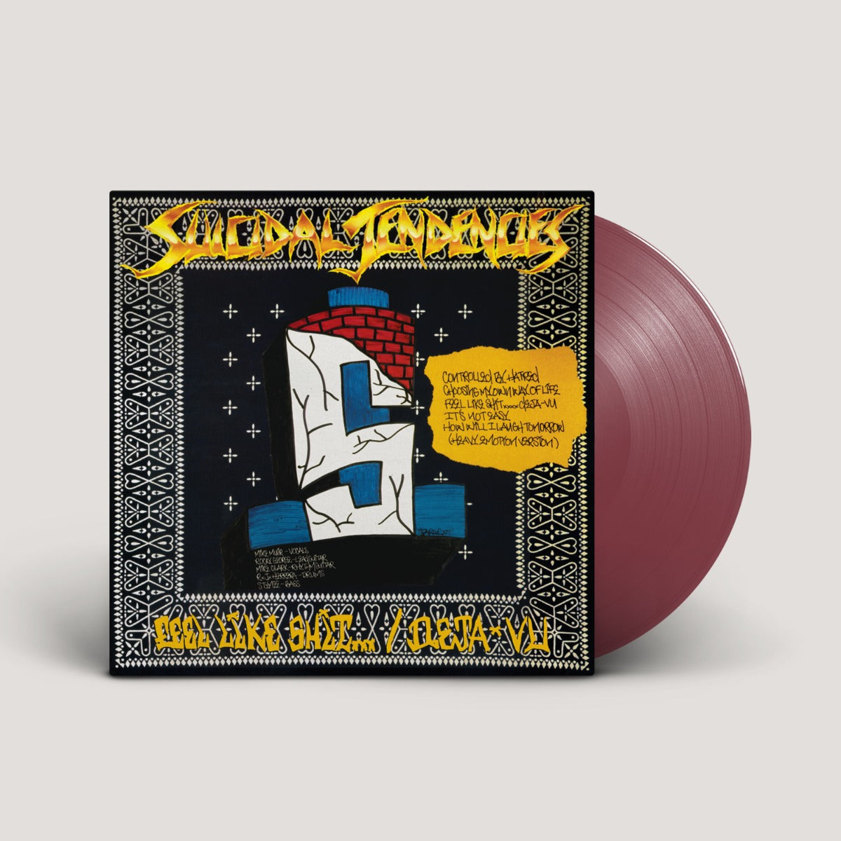 Controlled By Hatred/Feel Like Shit...Deja Vu - Suicidal Tendencies (Vinyl) (Indie Exclusive Limited Edition Fruit Punch)