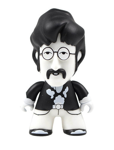 The Beatles Black and White John 4 1/2-Inch Titans Figure
