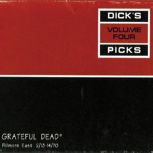 Dick's Picks, Vol. 4: Fillmore East 2/ 13-2/ 14/ 70 (3 Cd's)