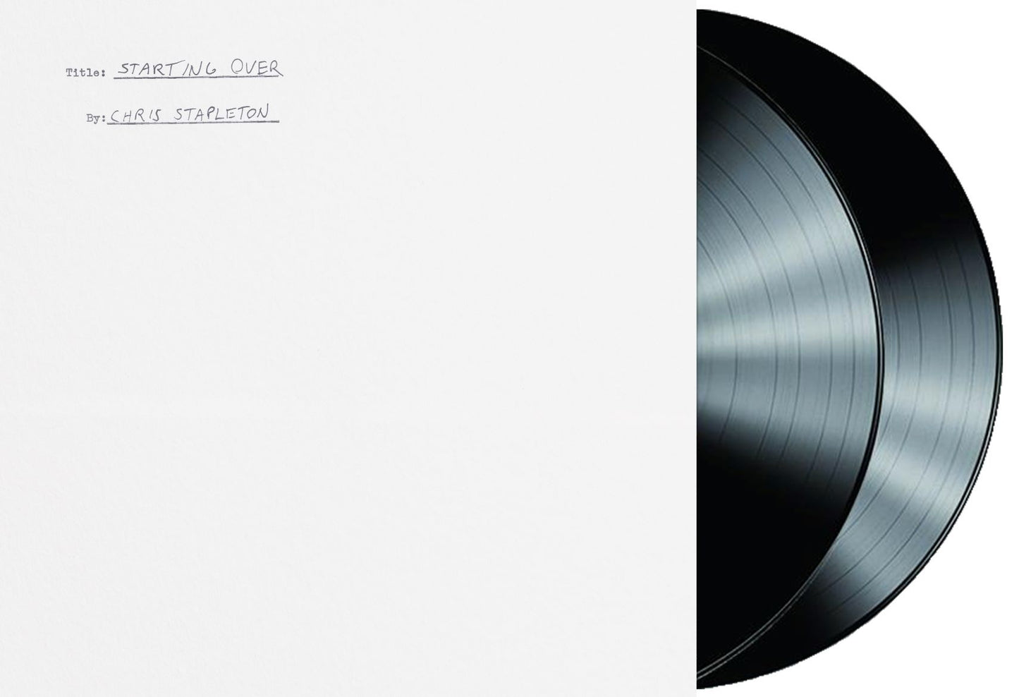Starting Over - Chris Stapleton (Vinyl)