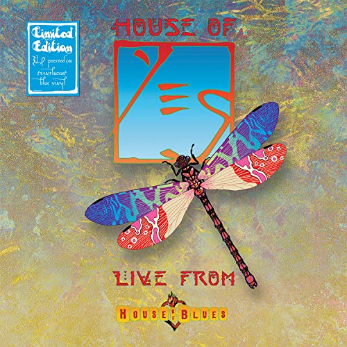 House Of Yes: Live From House Of Blues - Yes (Vinyl) (Limited Edition Translucent Blue)