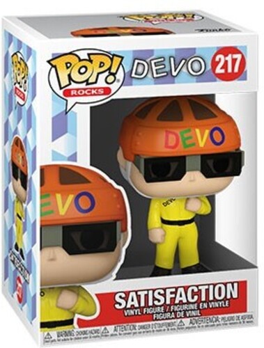FUNKO POP! ROCKS: Devo - Satisfaction (Yellow Suit) (Vinyl Figure)