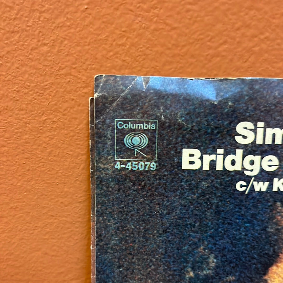 Simon and Garfunkel Bridge Over Troubled Water c/w Keep The Customer Satisfied Columbia 4-45079 45 RPM VG+