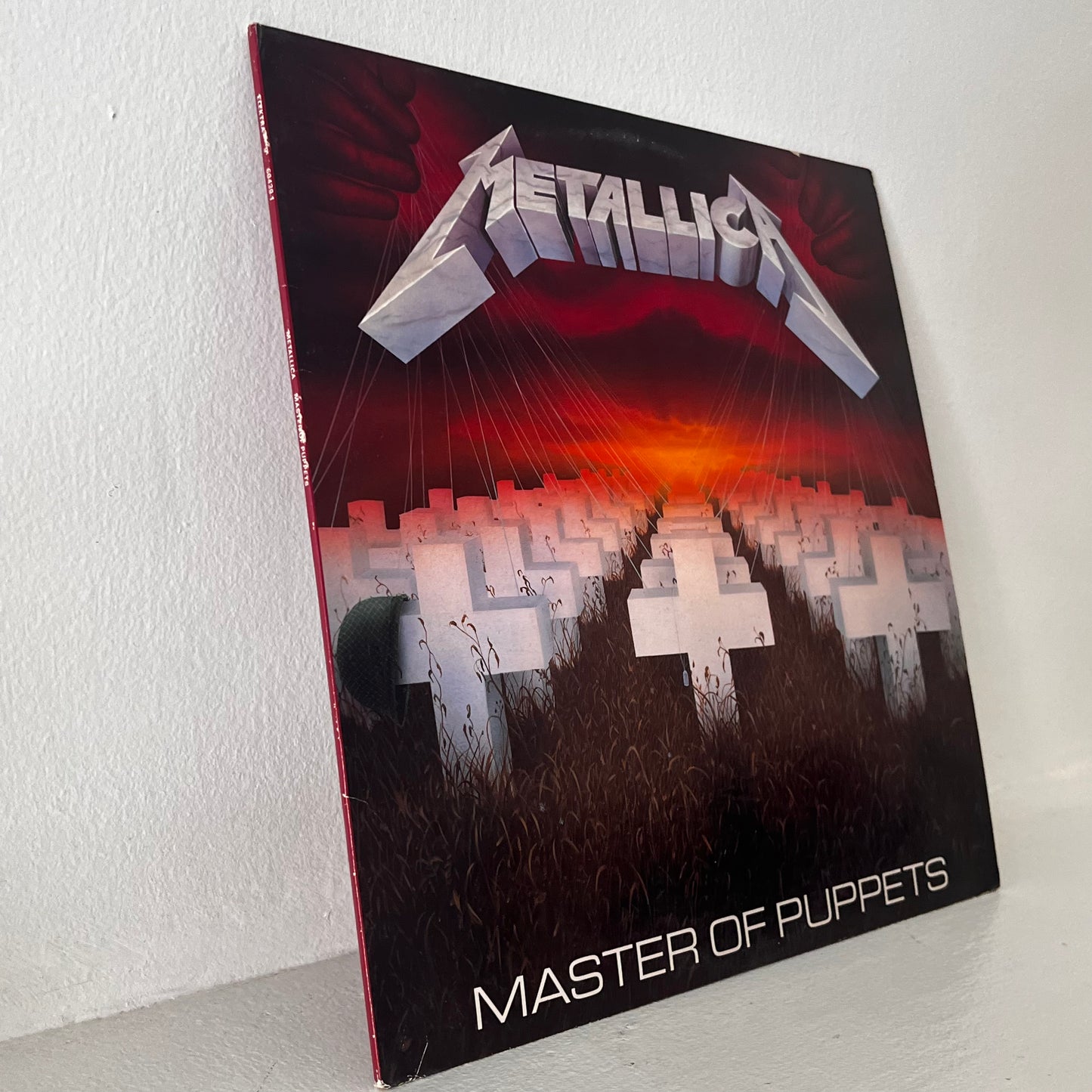 Metallica Master of Puppets Elektra 60439-1 With inner Lyric Sleeve VG+