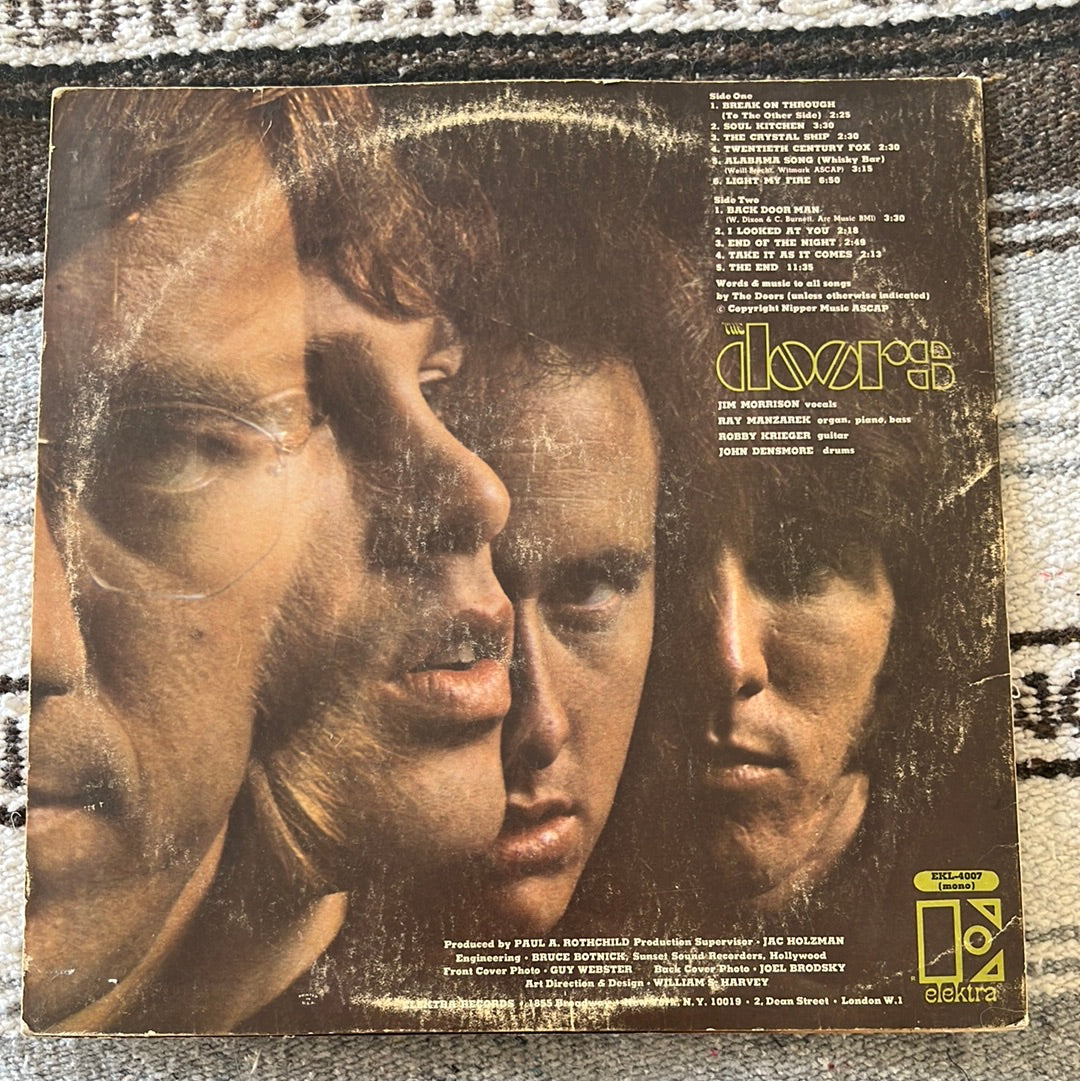 The Doors Mono Monarch Repress 1967 EKL-4007 Elektra VG Used Vinyl
