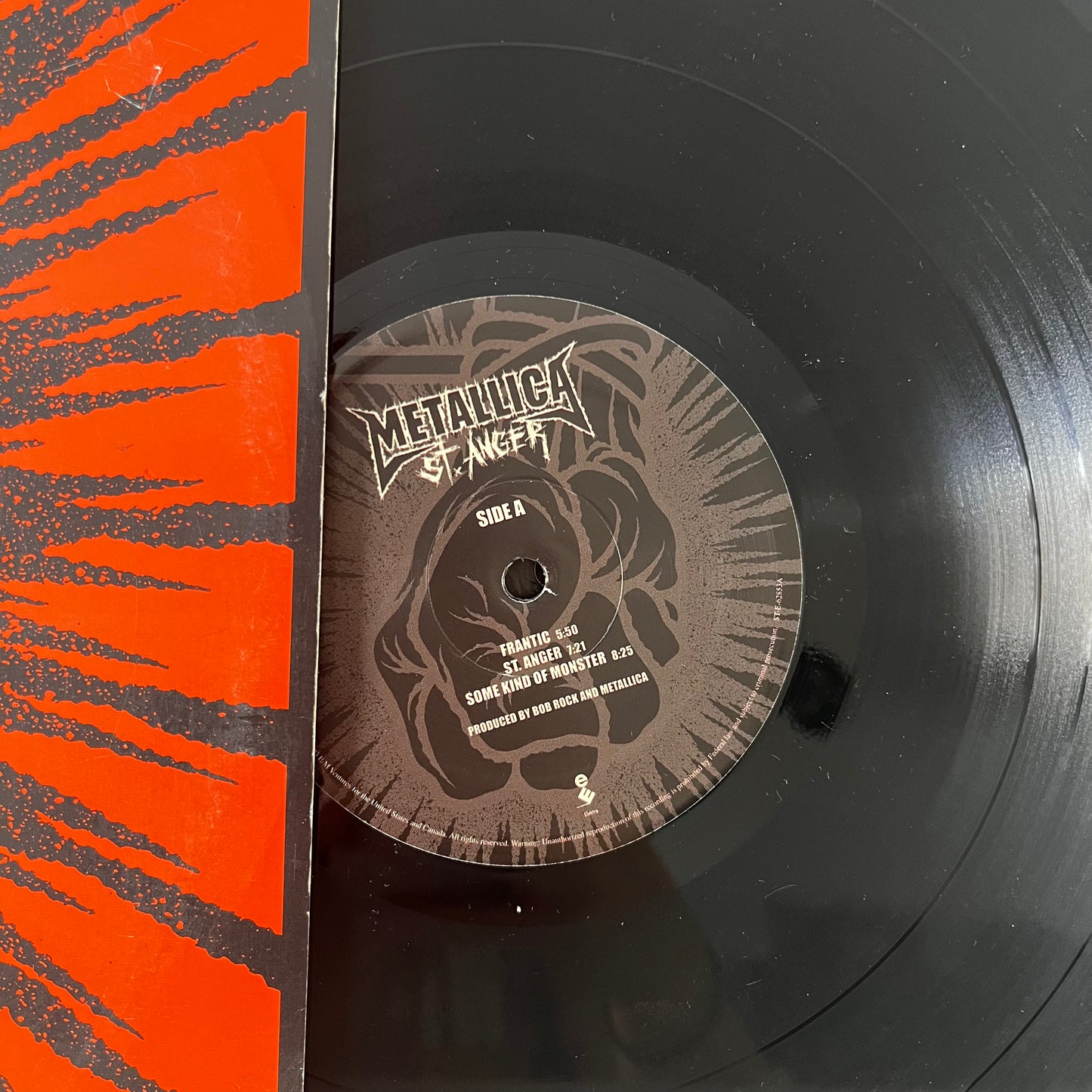 Metallica St. Anger 2003 Pressing 62853-1 Used VG+ Vinyl Gatefold