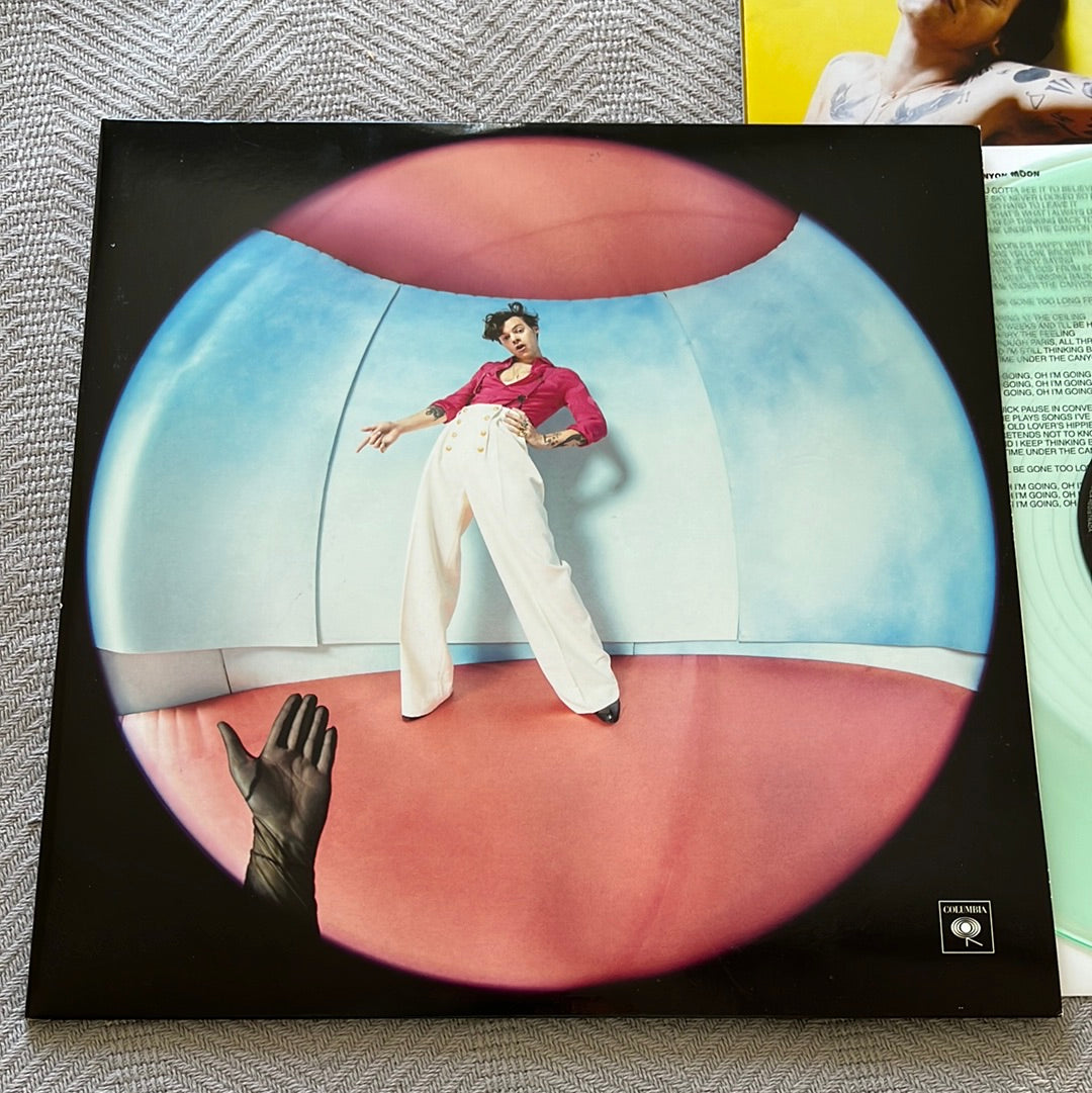 Fine Line - Harry Styles Coke Bottle Clear Vinyl Used Gatefold