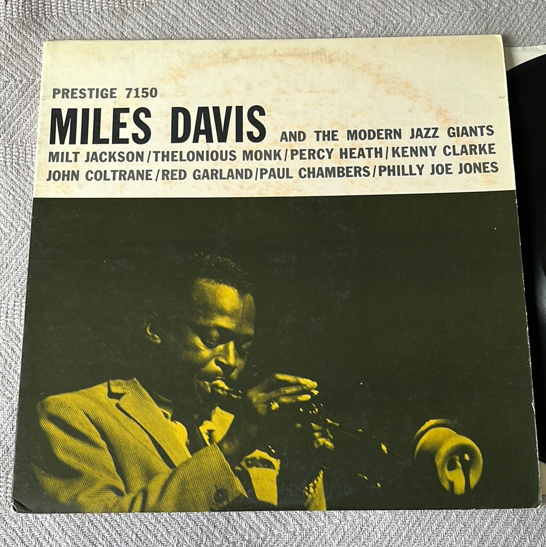 Miles Davis And The Modern Jazz Giants Prestige 7150 Mono 1959 VG/G Vinyl