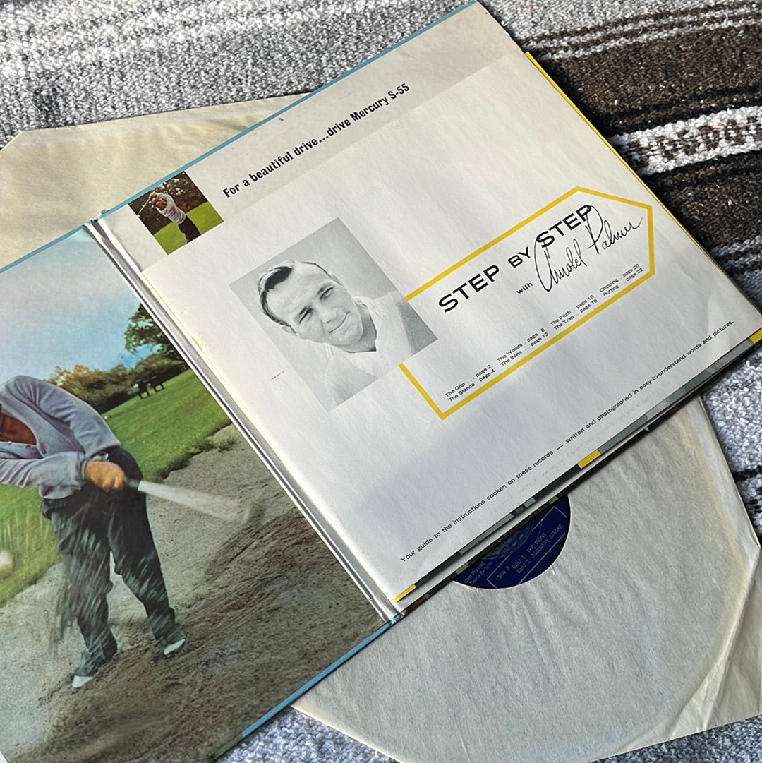 Personal Golf Instructions by Arnold Palmer 2 LP With Booklet Vinyl VG+ Used