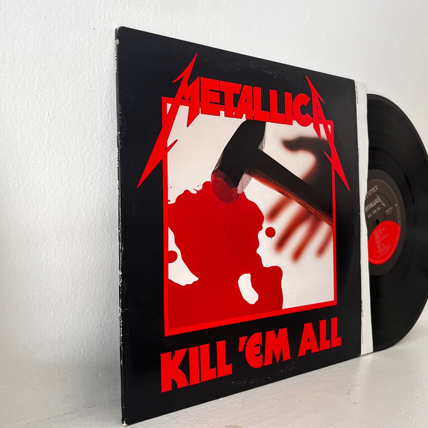 Metallica Kill 'Em All 60766-1 With Lyric Inner Sleeve VG+