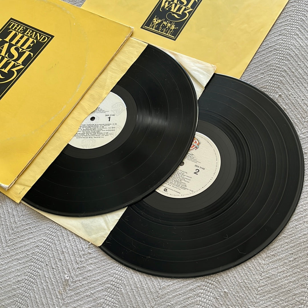 The Band The Last Waltz 3LP Vinyl US Printing 1978 3WS 3146 With Booklet Used VG