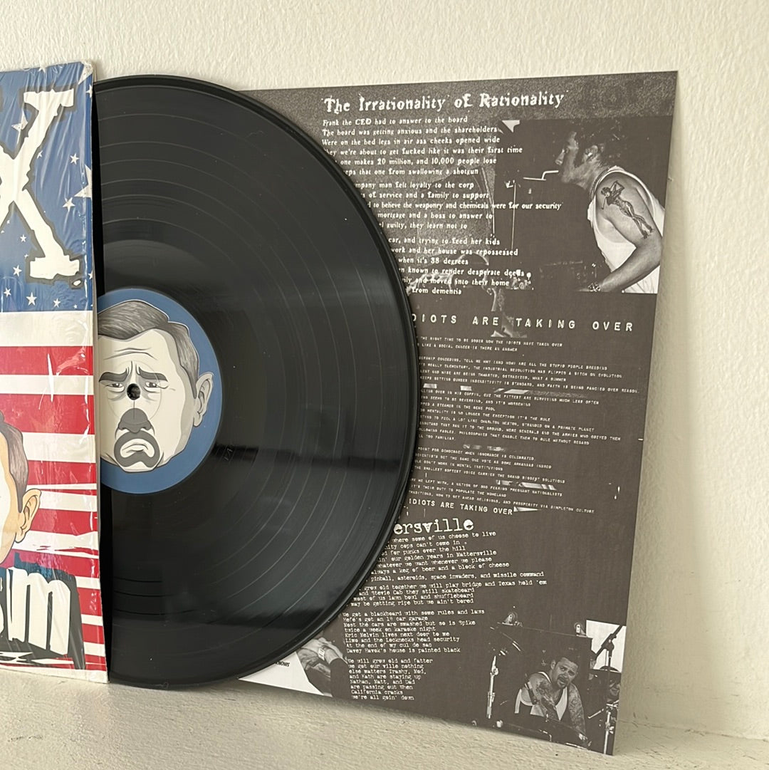 NOFX The Warn on Errorism Opened Never Used Black Pressing NM