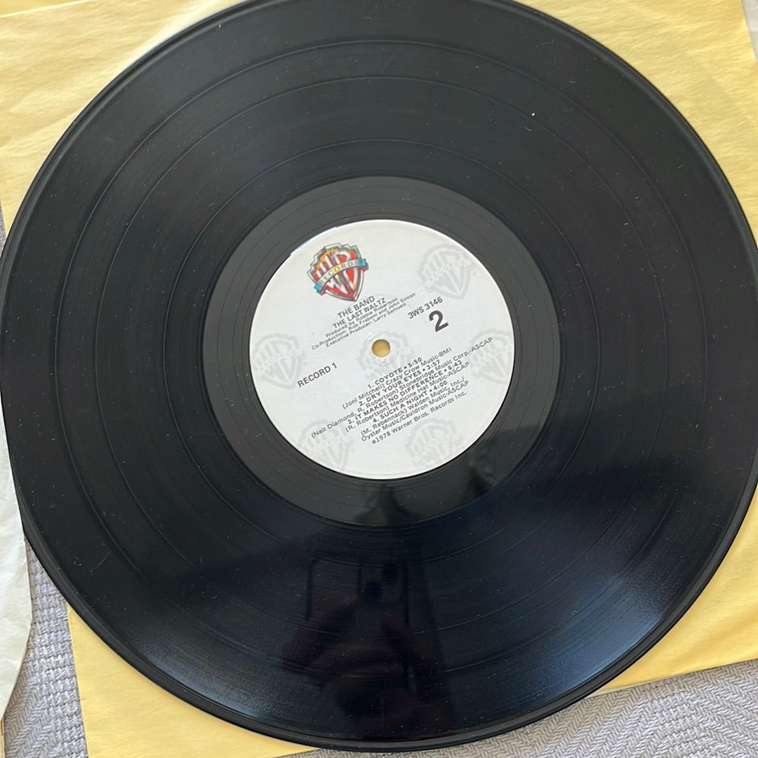 The Band The Last Waltz 3LP Vinyl US Printing 1978 3WS 3146 With Booklet Used VG
