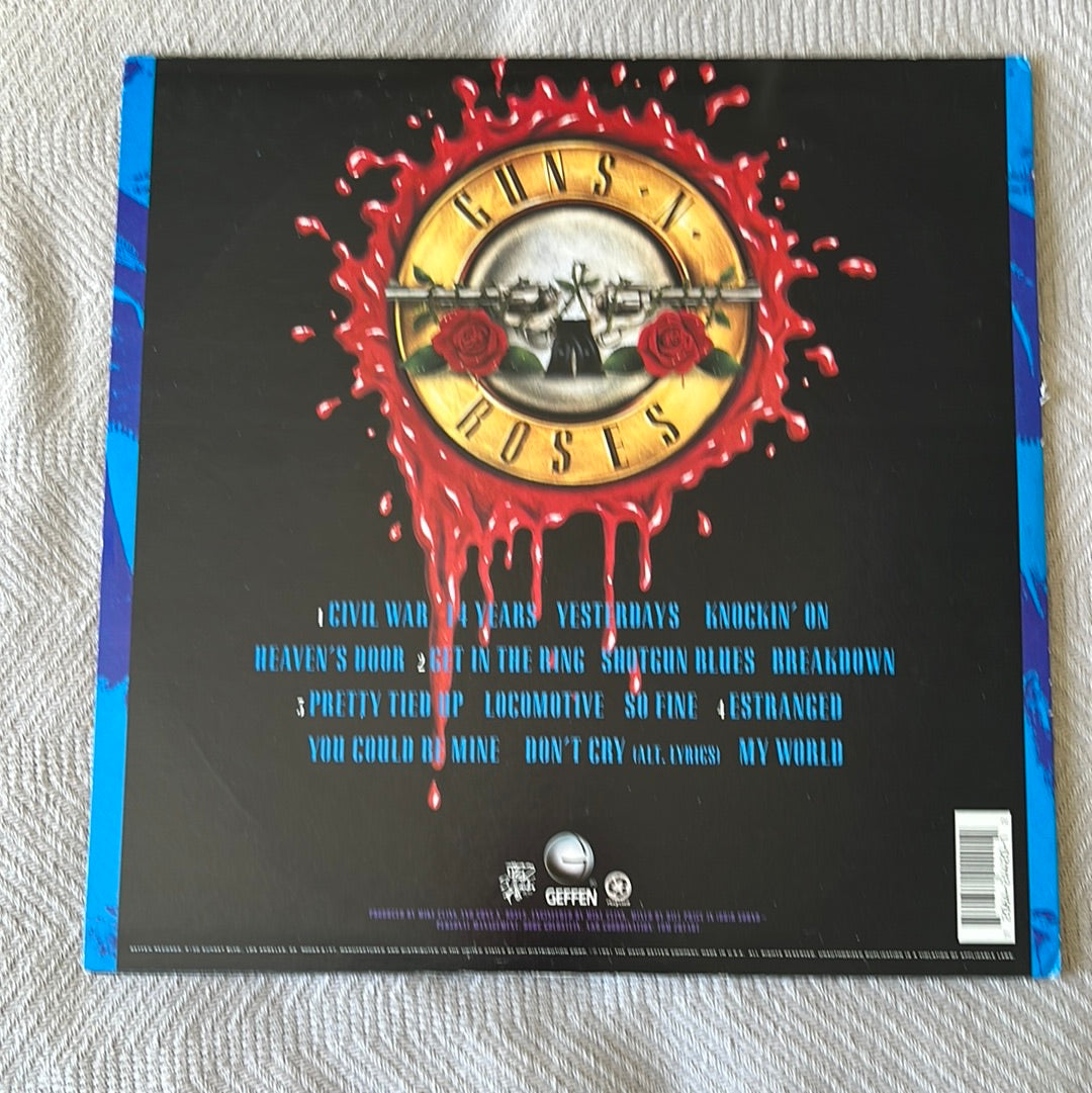 Use Your Illusion - Guns N' Roses (Explicit) Blue GEF-24420 Used Vinyl VG+
