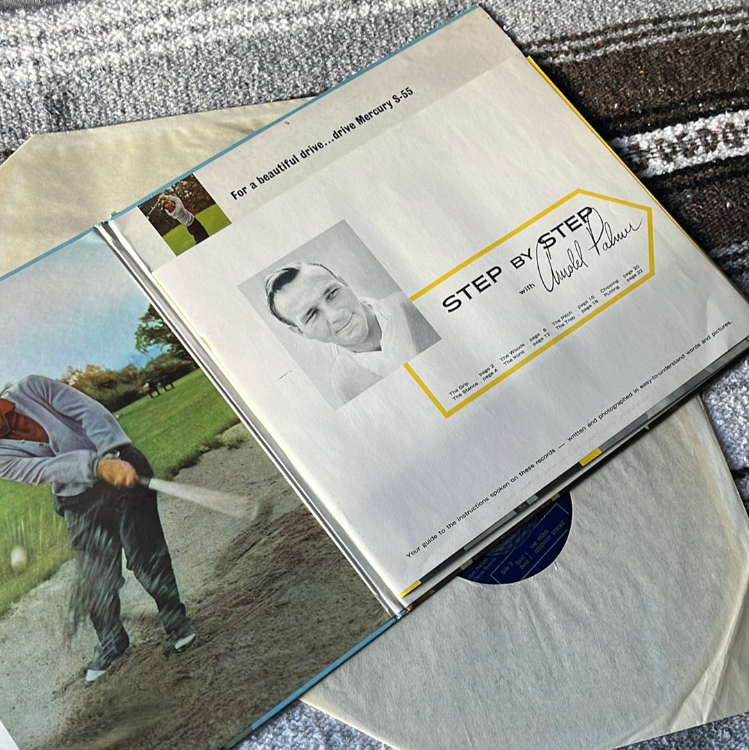 Personal Golf Instructions by Arnold Palmer 2 LP With Booklet Vinyl VG+ Used