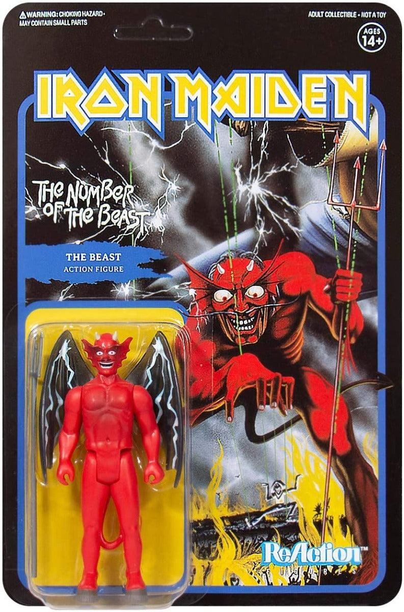 Iron Maiden ReAction Figure - The Number of the Beast (Album Art)