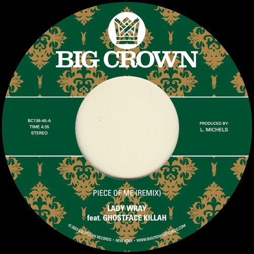 Piece Of Me (feat. Ghostface Killah) b/ w Joy & Pain (Pete Rock Remix) (7" Single)