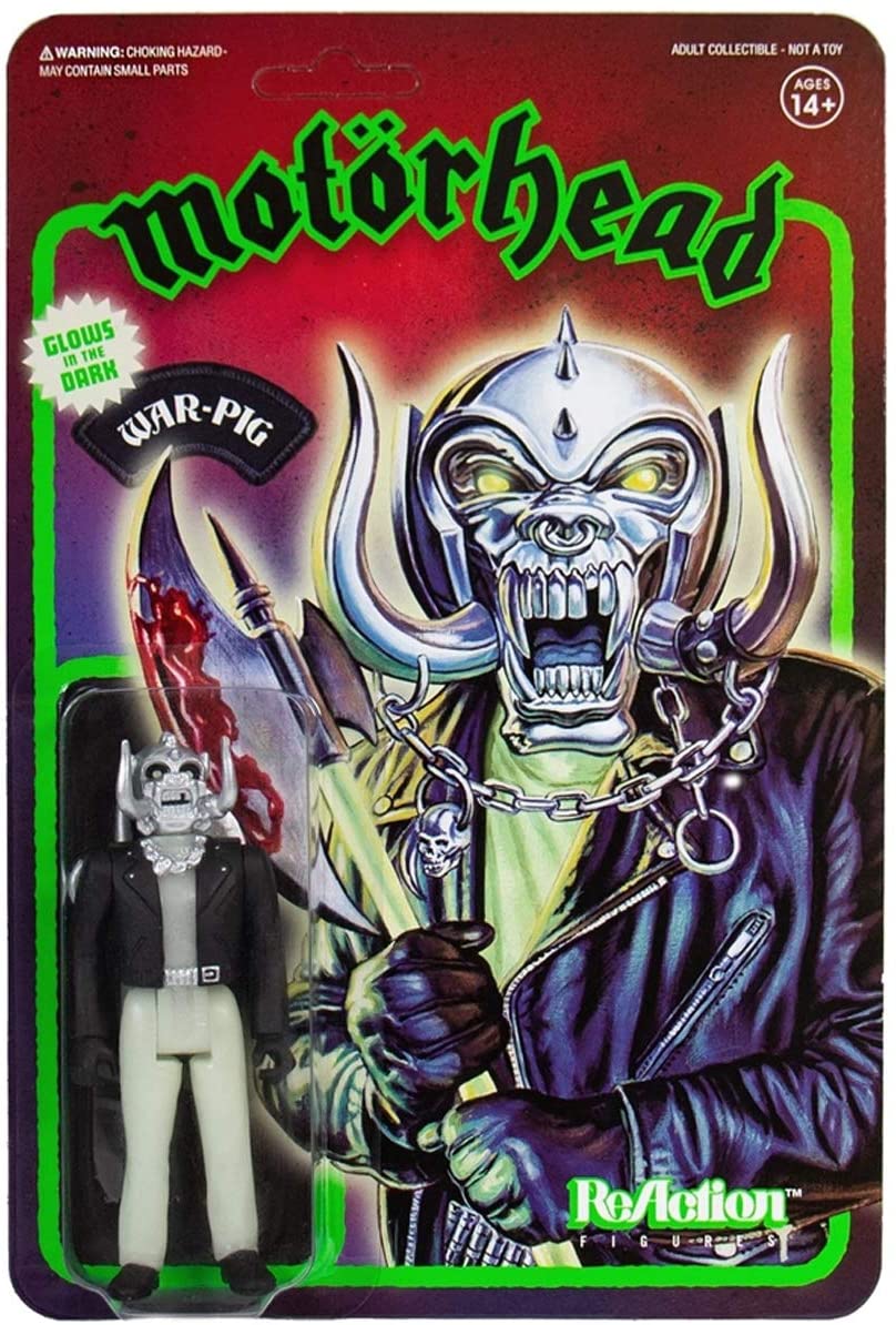 Motorhead ReAction Figure - Warpig - Glow in the Dark (Collectible, Figure, Action Figure)