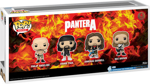 FUNKO POP! ROCKS: Pantera - 4pk (Large Item, Vinyl Figure)