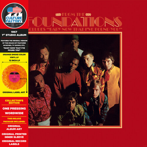 From The Foundations ("Baby Now That I Found You") (Orange Smoke Colored Vinyl)