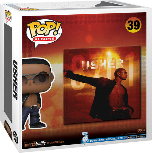 FUNKO POP! ALBUMS: Usher- 8701 (Large Item, Vinyl Figure)