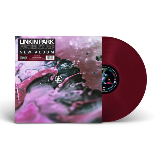 "From Zero" - (Indie Exclusive, Translucent Grape Colored Vinyl, LP) - Linkin Park