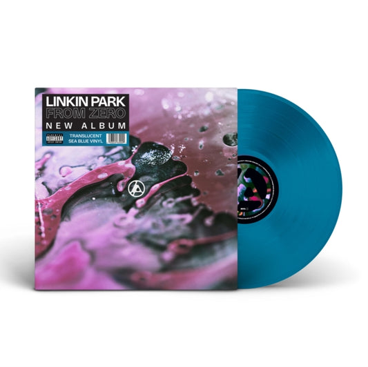 PRE ORDER: "From Zero" - (Blue Clear Vinyl, LP) - Linkin Park