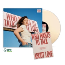 "Who Wants To Talk About Love" - (Indie Exclusive, Colored Vinyl, Cream, Poster, Autographed / Star Signed, LP) - Jade Bird