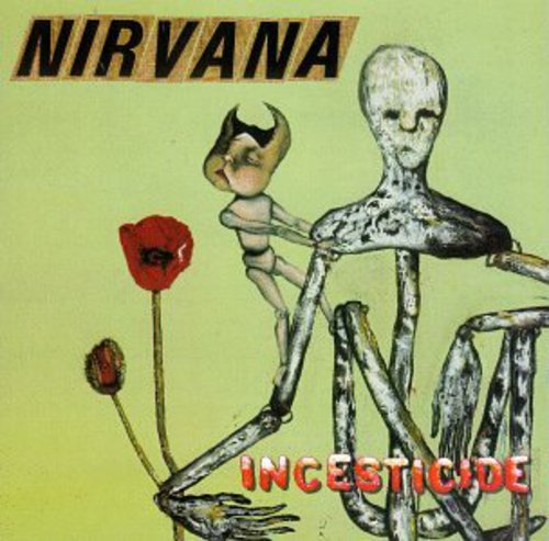 the album cover for Nirvana - Incesticide