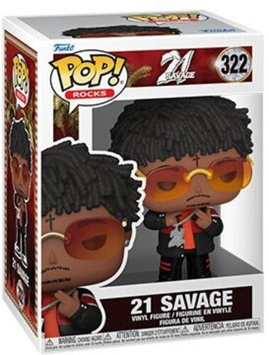 FUNKO POP! ROCKS: 21 Savage (Vinyl Figure)