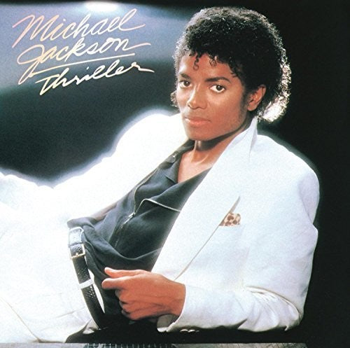 the album cover for Michael Jackson - Thriller
